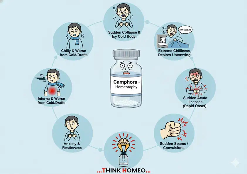 Camphora (Camphor) – कैम्फोरा (कपूर)
