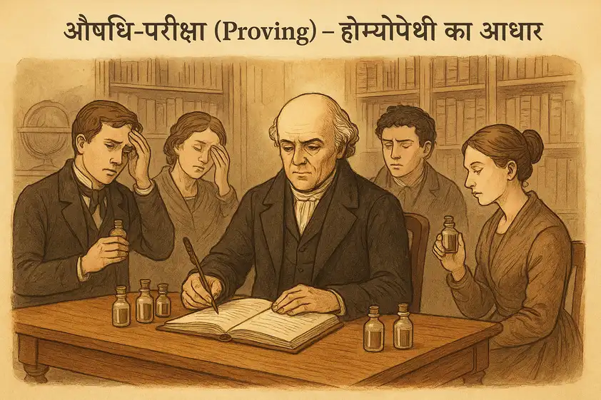 औषधि-सिद्धि या औषधि-परीक्षा (Proving) क्या है?