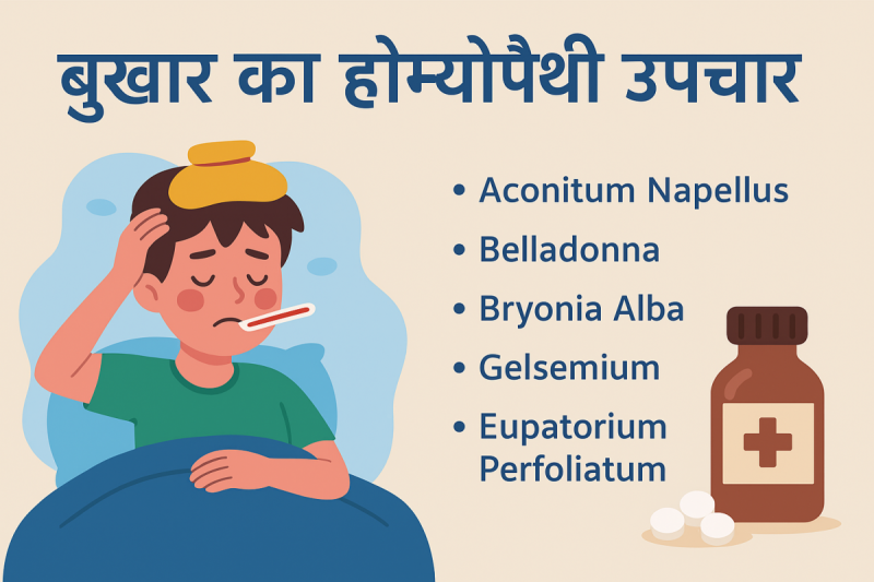बुखार का होम्योपैथी उपचार | Fever Homeopathy Treatment