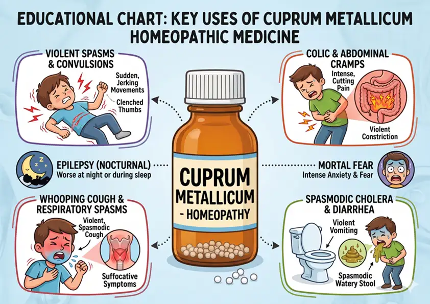 Cuprum Metallicum (Copper) – क्यूप्रम मेटैलिकम
